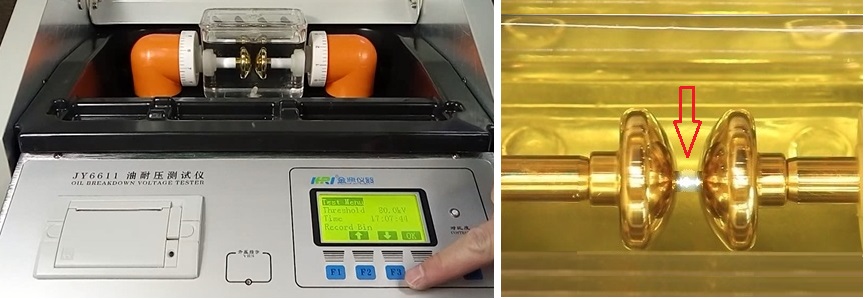 Oil Breakdown Voltage Test